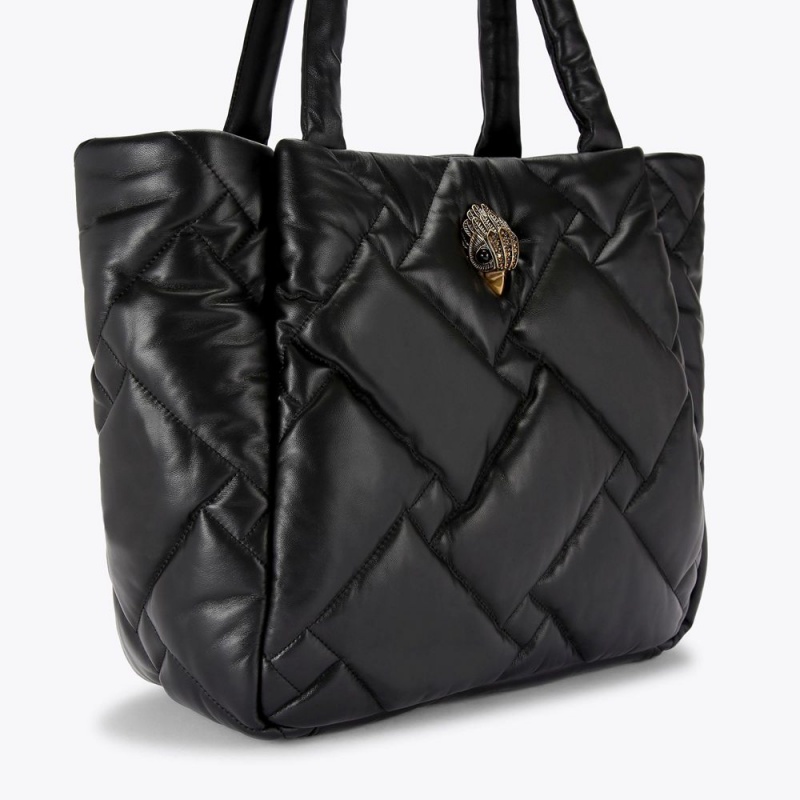 Kurt Geiger Kensington Puff Shopper Bag Negrii | VKOCMY-290