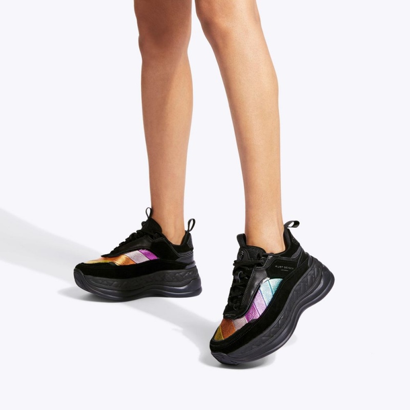 Kurt Geiger Kensington Pump Sneaker Negrii | JELNRM-809