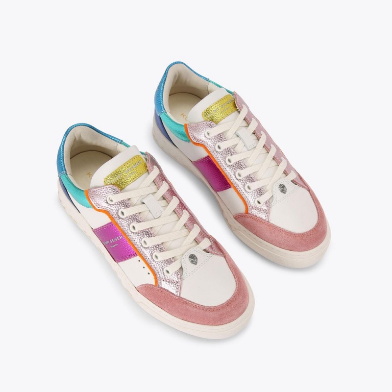 Kurt Geiger Kensington Slim Cupsole Sneaker Colorati | FSUQNO-459