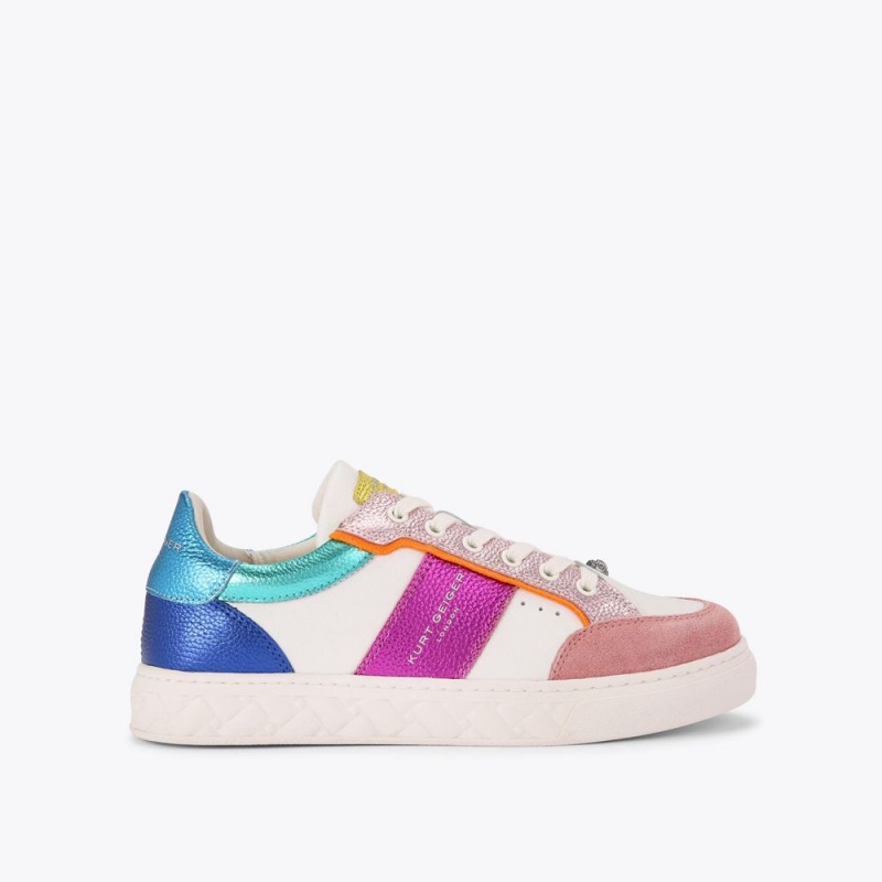 Kurt Geiger Kensington Slim Cupsole Sneaker Colorati | FSUQNO-459