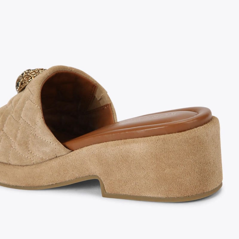 Kurt Geiger Kensington Slip On Sandal Maro | YIMJQS-628