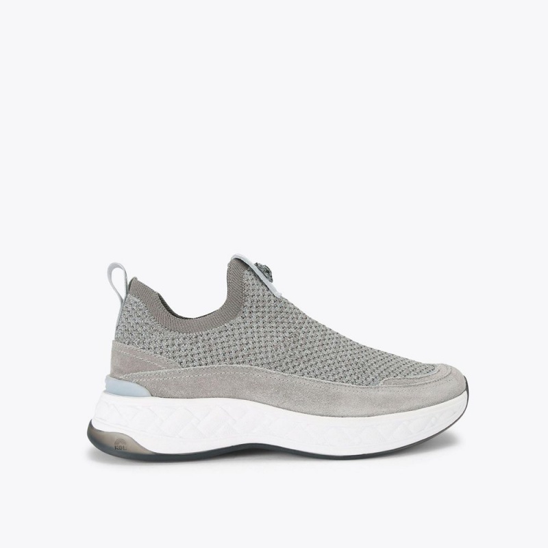 Kurt Geiger Kensington Slip On Sneaker Gri | TWBMXN-867