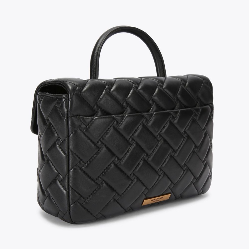 Kurt Geiger Kensington Top Handle Bag Negrii | NOATZU-260