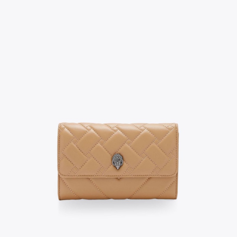 Kurt Geiger Kensington Wallet On Chain Camel | WHLZEG-476