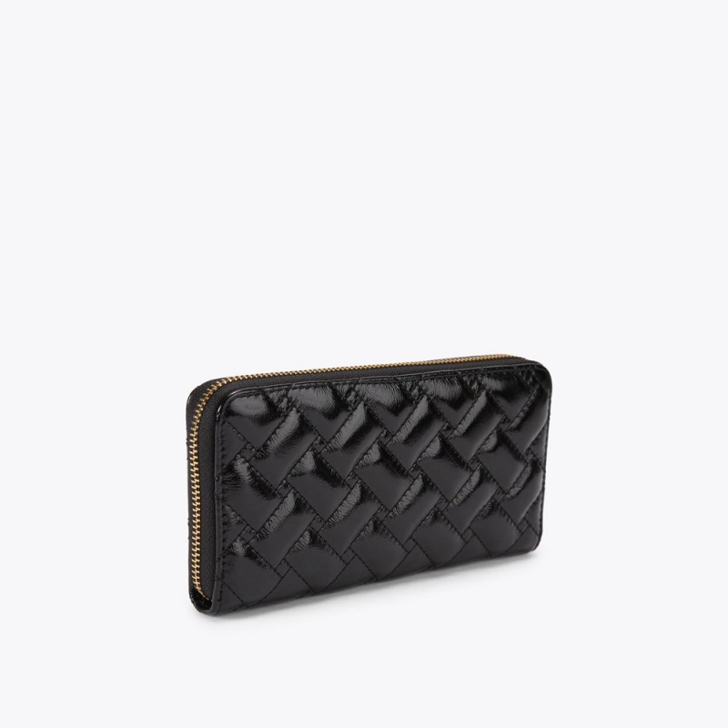 Kurt Geiger Kensington Zip Around Wallet Negrii | IPCBLN-892