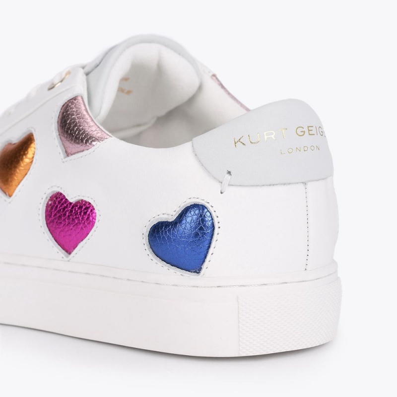 Kurt Geiger Lane Love Sneaker Albi | JCFRZB-862