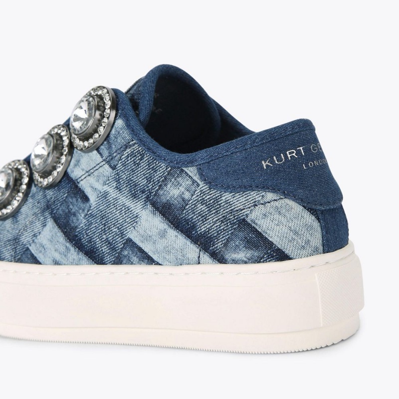 Kurt Geiger Laney Octavia Sneaker Albastri | UPWIHQ-927