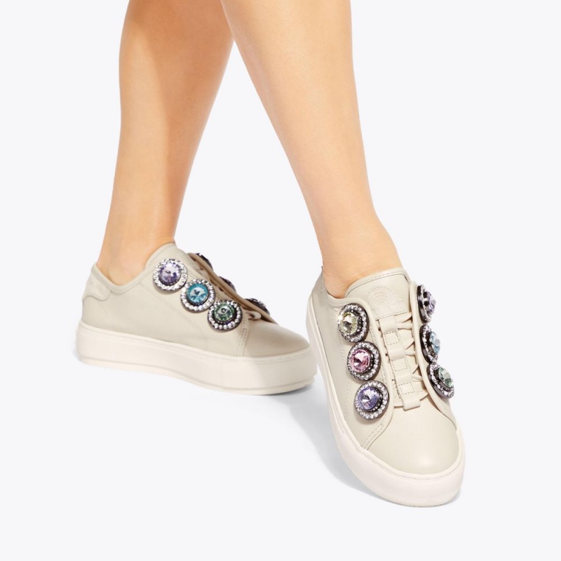 Kurt Geiger Laney Octavia Sneaker Bej | FUEGCL-624