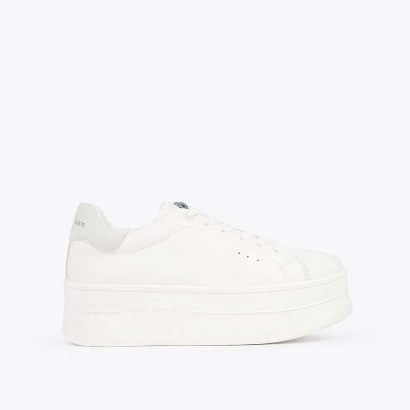 Kurt Geiger Laney Pumped Sneaker Albi Gri | VIRLKB-761