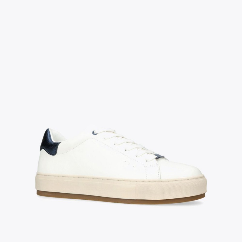 Kurt Geiger Laney Sneaker Albi Albastri | WQJDOL-308