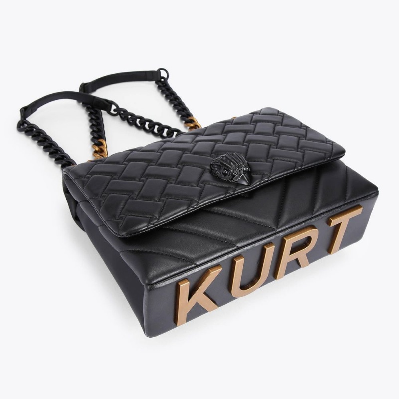 Kurt Geiger Large Kensington Bag Negrii | WZGTCX-954