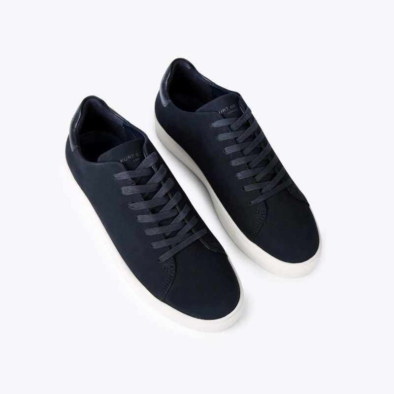 Kurt Geiger Lennon Nubuck Sneaker Bleumarin | XMCHTK-548