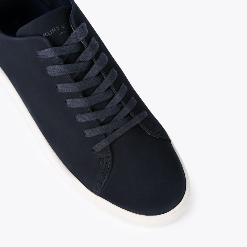 Kurt Geiger Lennon Nubuck Sneaker Bleumarin | XMCHTK-548