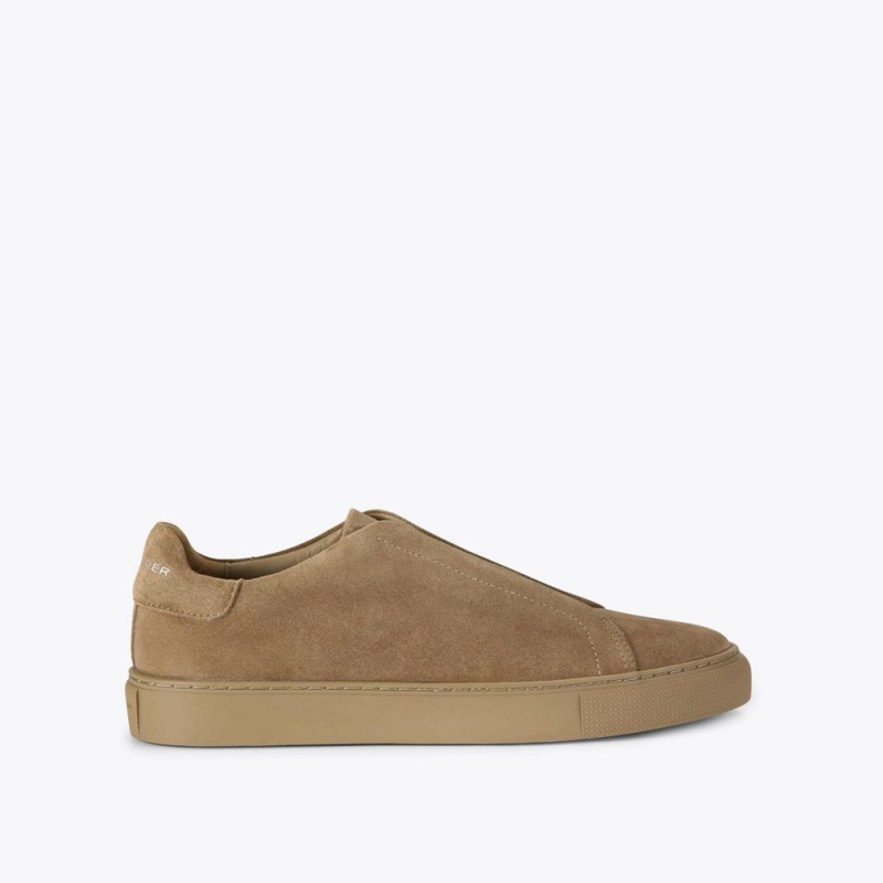 Kurt Geiger Lennon Slip On Sneaker Maro | UJLMBC-341