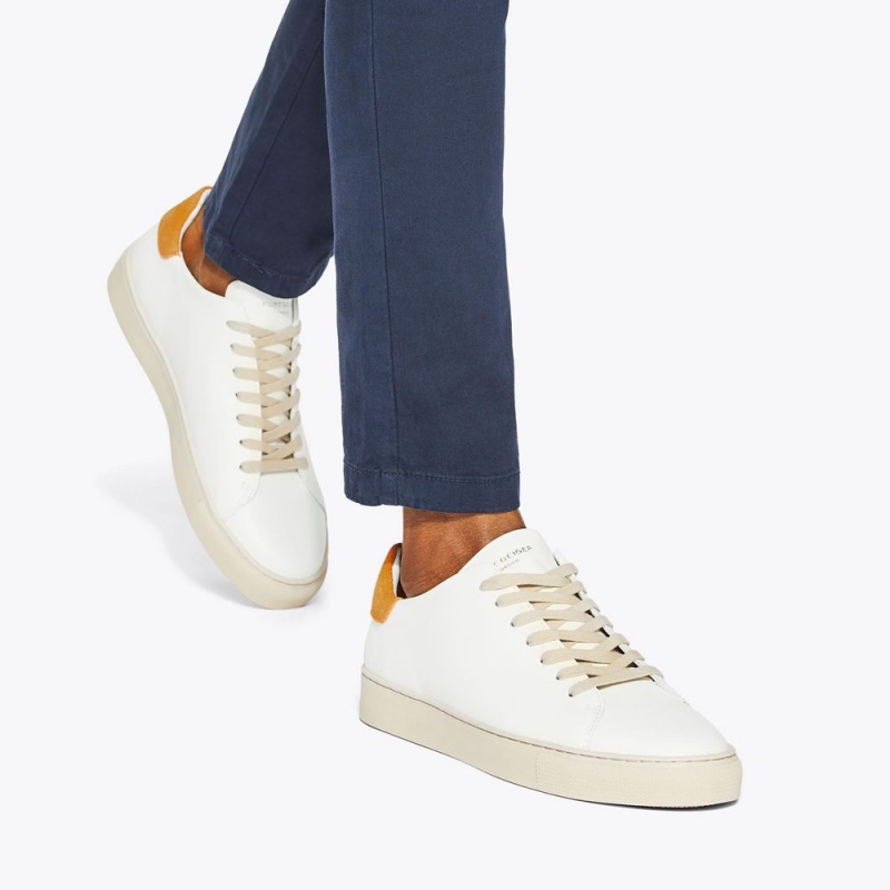 Kurt Geiger Lennon Sneaker Albi Portocalii | HVWYXT-862