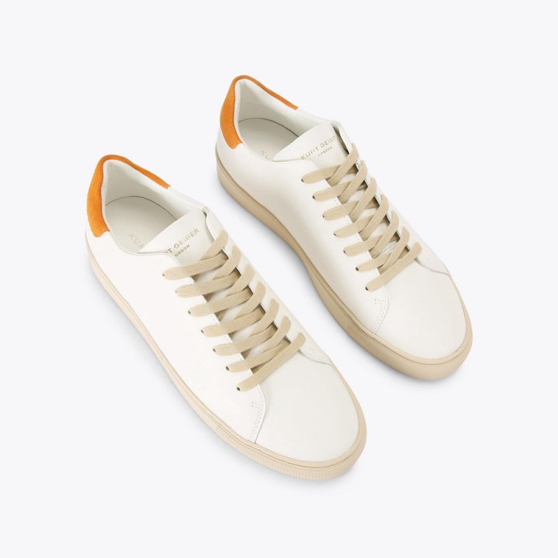 Kurt Geiger Lennon Sneaker Albi Portocalii | HVWYXT-862