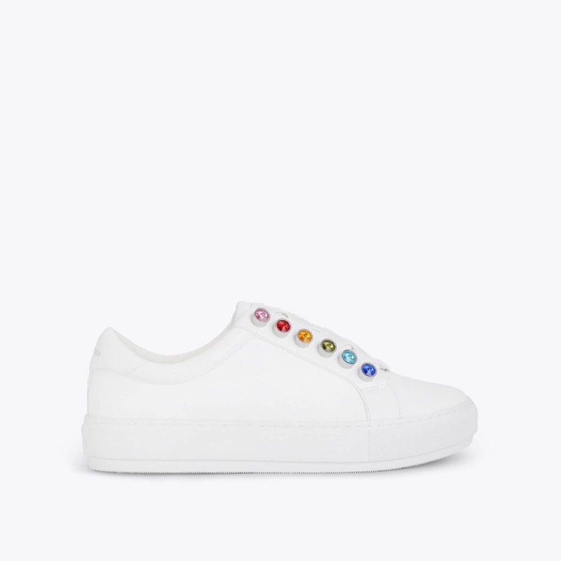 Kurt Geiger Liviah Grosolan Rainbow Sneaker Albi | BYUDAM-279