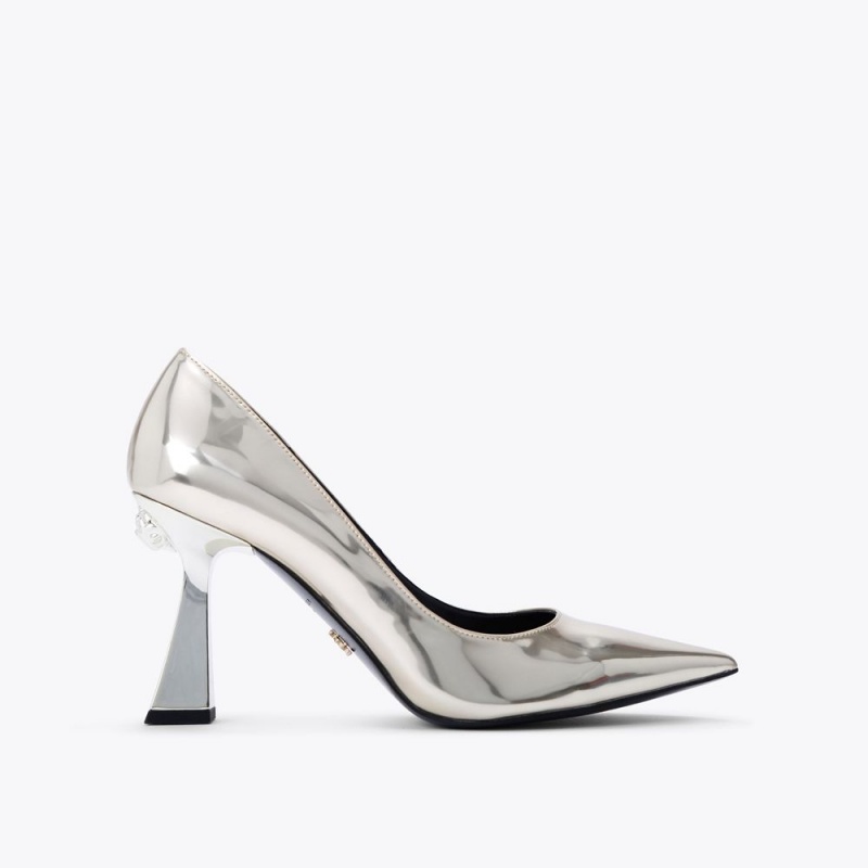 Kurt Geiger London Stiletto Argintii | UHCMDS-672