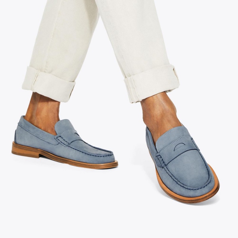 Kurt Geiger Luis Loafer Albastri | HWAFTJ-617