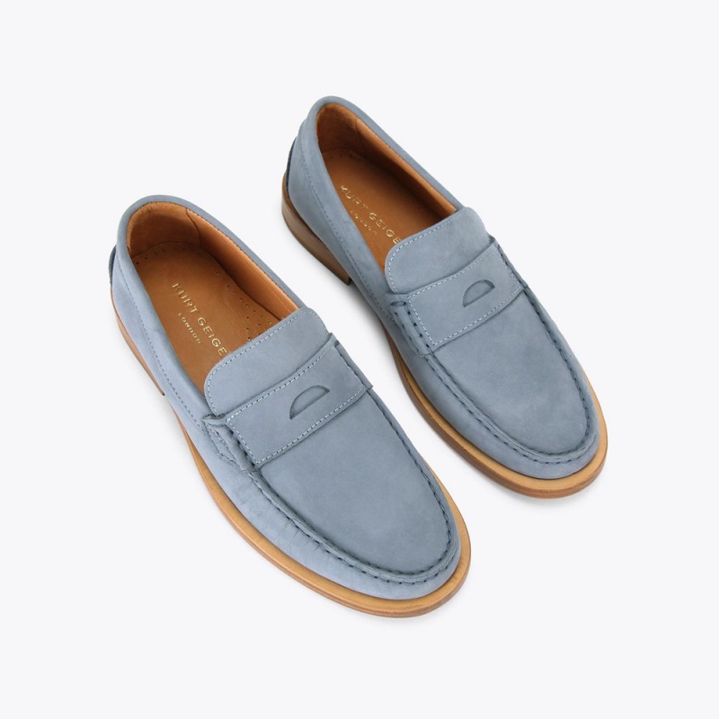 Kurt Geiger Luis Loafer Albastri | HWAFTJ-617