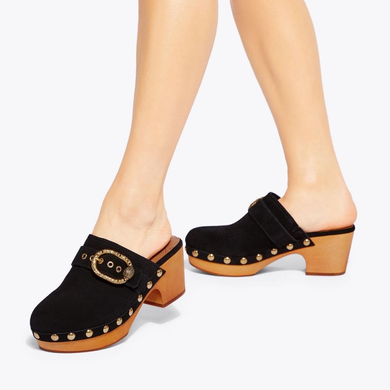 Kurt Geiger Mayfair Clog Negrii | YLCWJX-261