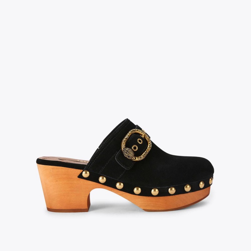 Kurt Geiger Mayfair Clog Negrii | YLCWJX-261