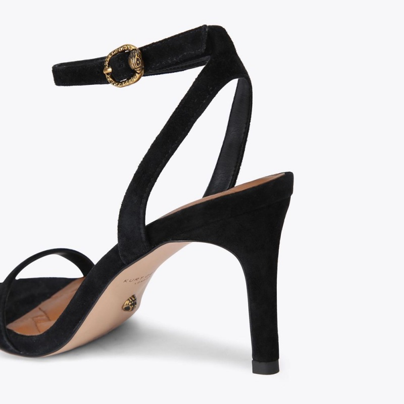 Kurt Geiger Mayfair Cu Bretele Heel Negrii | MNTSDW-348