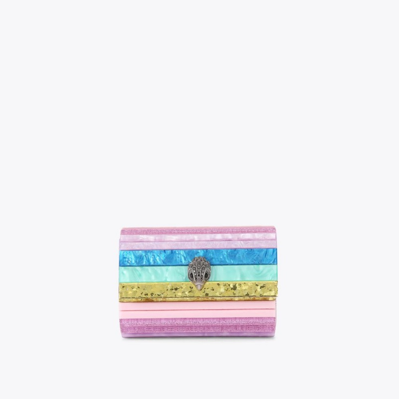 Kurt Geiger Micro Party Eagle Clutch Bag Colorati | JZWTLA-654