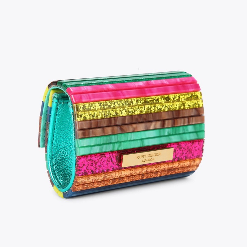 Kurt Geiger Micro Party Eagle Clutch Bag Colorati | FAUPVQ-419