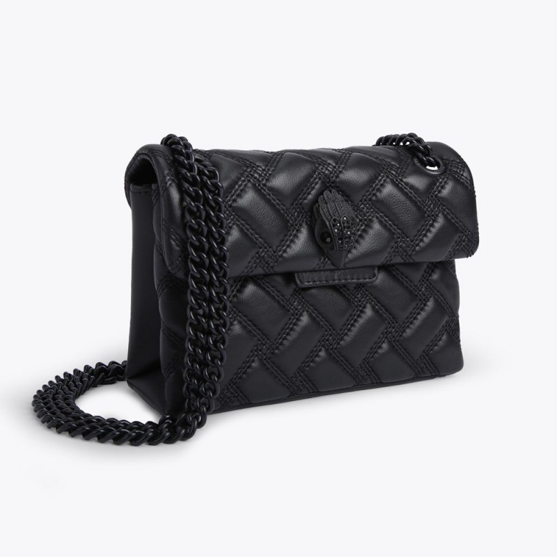 Kurt Geiger Mini Kensington Drench Bag Negrii | LVKXMH-823