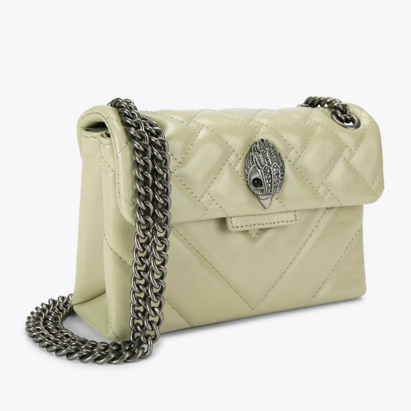 Kurt Geiger Mini Piele Kensington Bag Verzi | CJEZYV-310