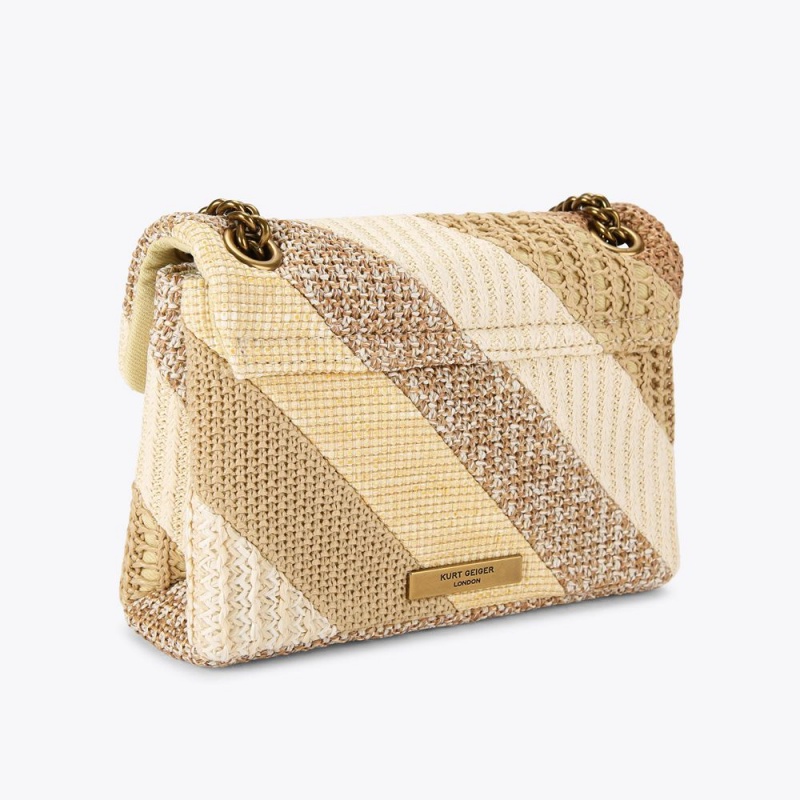 Kurt Geiger Mini Woven Kensington Bag Maro | MNTYKX-269