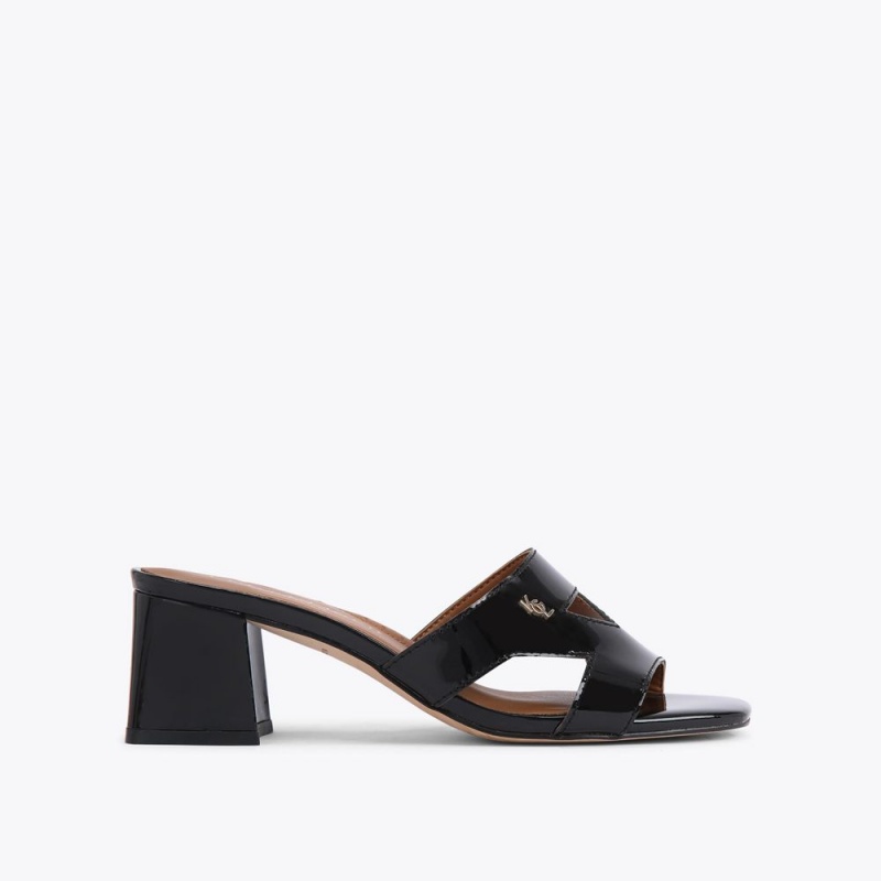 Kurt Geiger Odina Block Negrii | WYLRTX-807