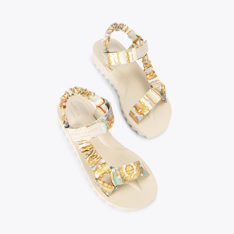 Kurt Geiger Orion Sandal Aurii | UVXFCN-846