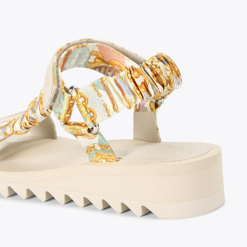 Kurt Geiger Orion Sandal Aurii | UVXFCN-846