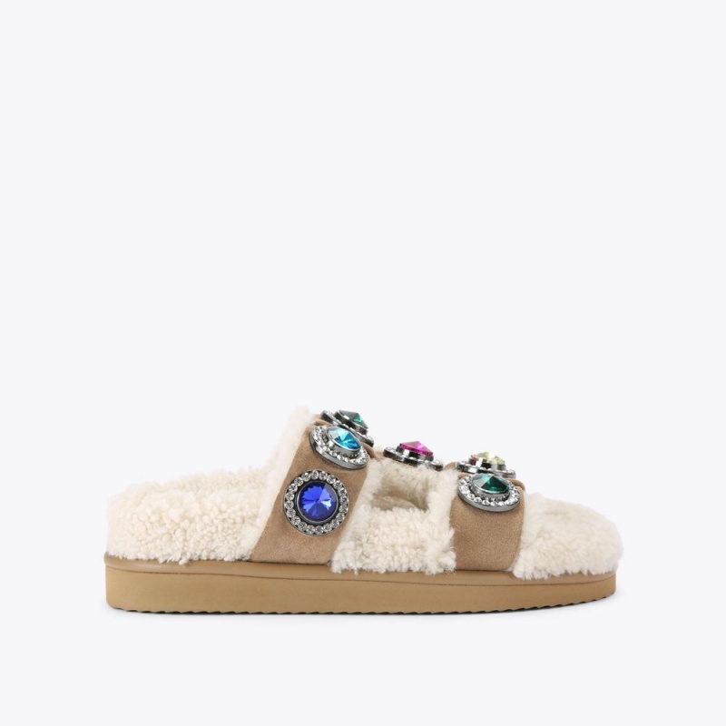 Kurt Geiger Orson Teddy Sandal Maro | ICLHJW-364