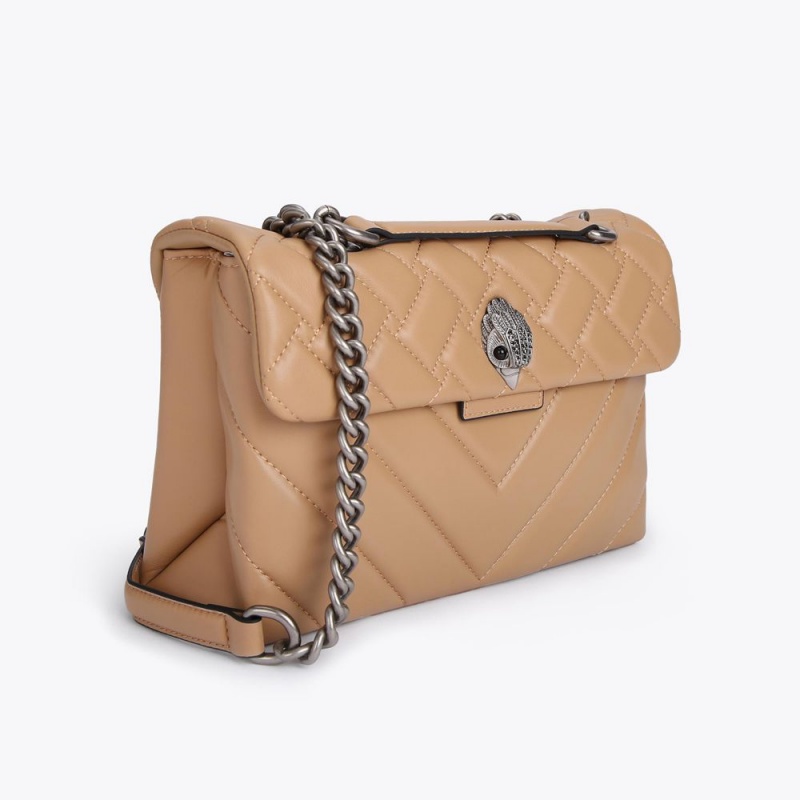 Kurt Geiger Piele Kensington Bag Camel | BNJAPK-759