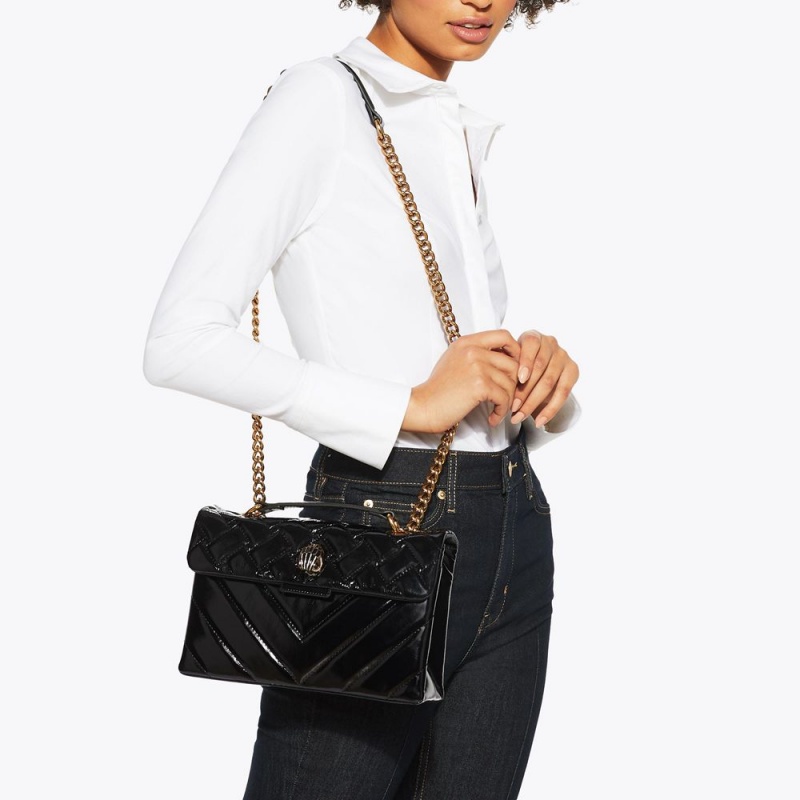 Kurt Geiger Piele Kensington Bag Negrii | EMDPKT-640