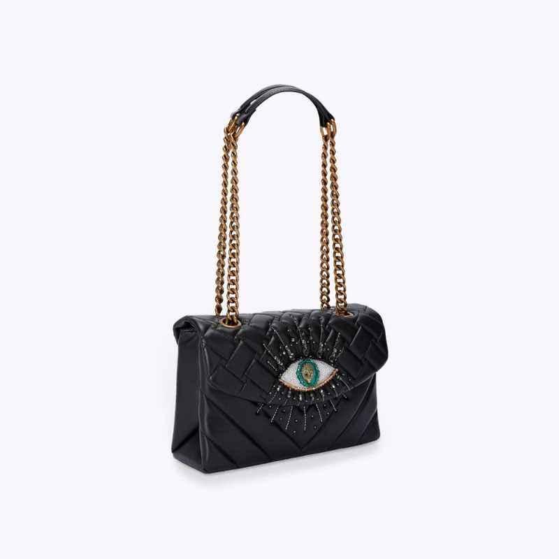 Kurt Geiger Piele Kensington Evil Eye Bag Negrii | BCKZSH-023