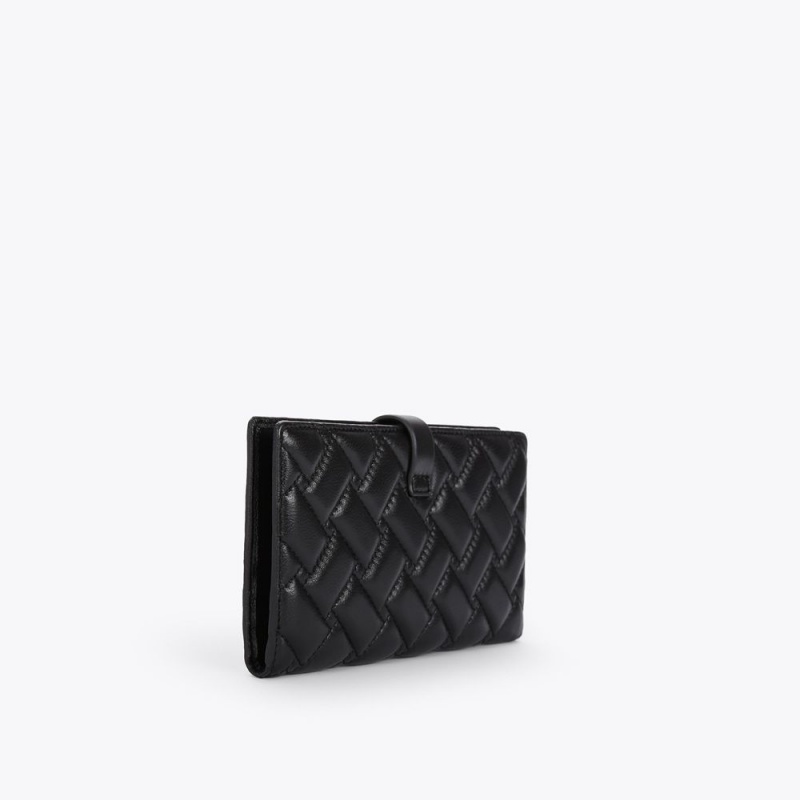 Kurt Geiger Piele Wallet Negrii | DXIYWZ-247