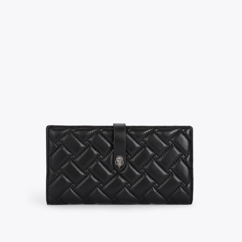 Kurt Geiger Piele Wallet Negrii | DXIYWZ-247