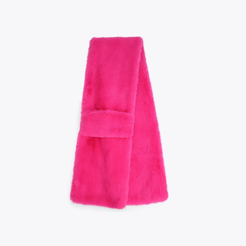 Kurt Geiger Poppy Scarf Fushia | PQGYWB-536