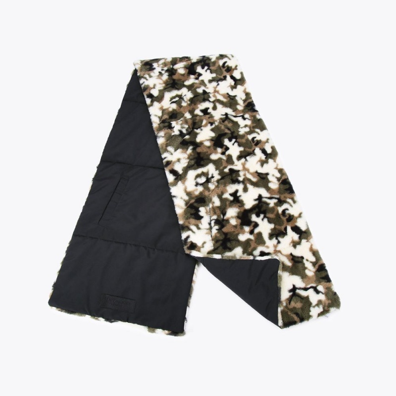 Kurt Geiger Printed Scarf Kaki | SWBPKN-263