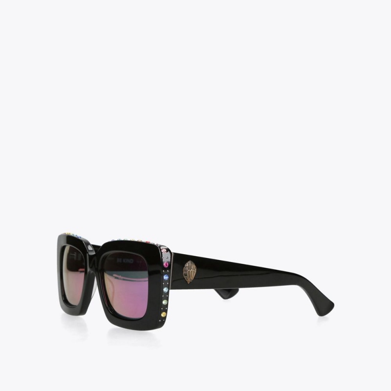 Kurt Geiger Rectangle Shoreditch Sunglasses Colorati | TDJESV-971