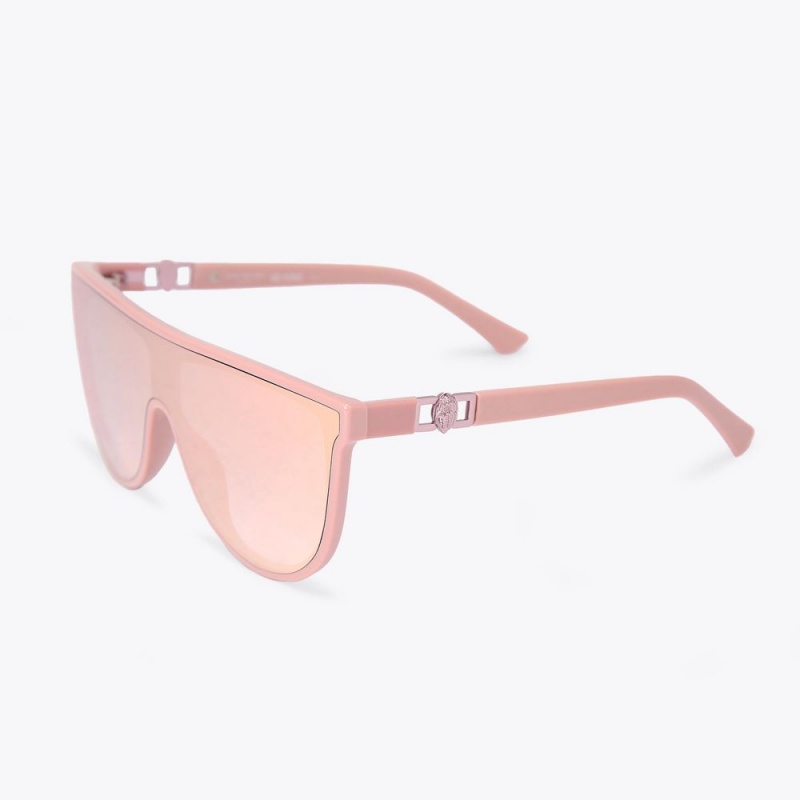 Kurt Geiger Regent Shield Sunglasses Roz | FBATKR-069