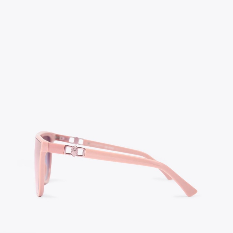 Kurt Geiger Regent Shield Sunglasses Roz | FBATKR-069