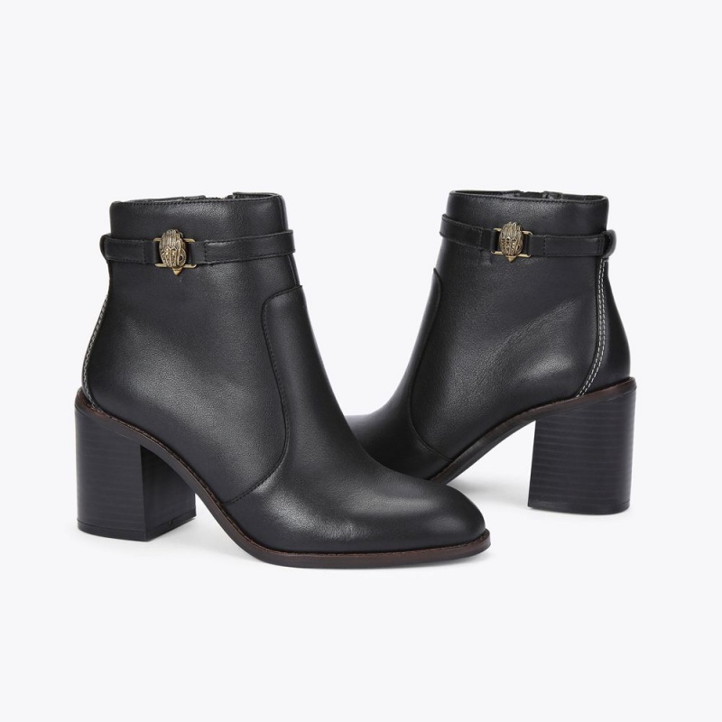 Kurt Geiger Shoreditch Block Ankle Boot Negrii | PIWXLT-146