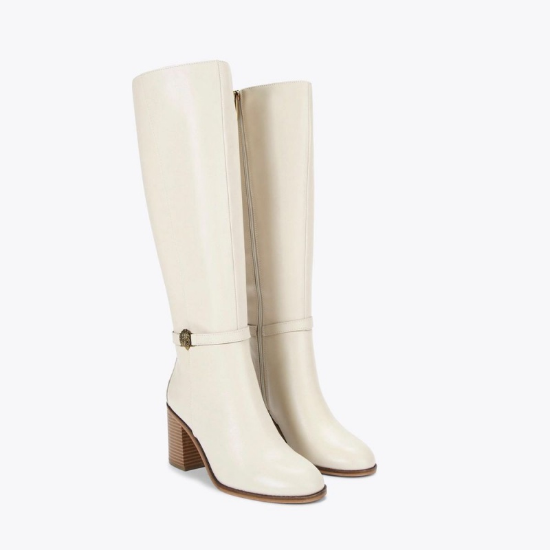 Kurt Geiger Shoreditch Block Knee Boot Albi | LISNKB-279