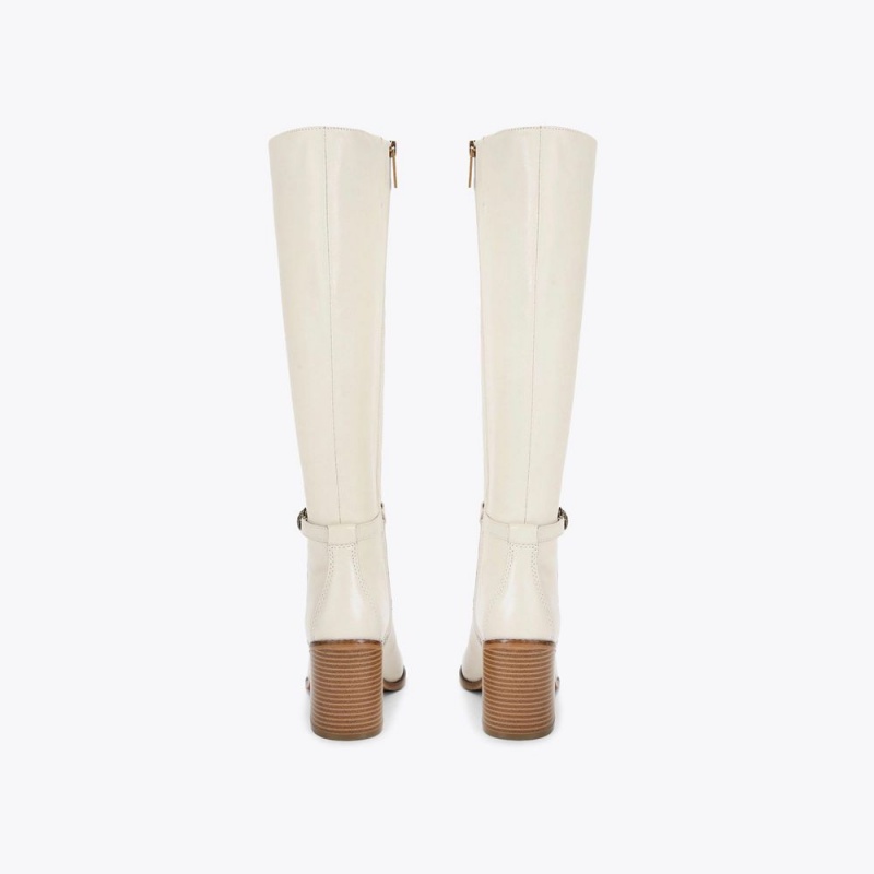 Kurt Geiger Shoreditch Block Knee Boot Albi | LISNKB-279