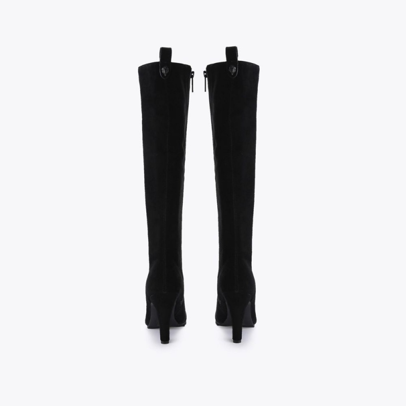 Kurt Geiger Shoreditch Knee Boot Negrii | RVTFWI-451